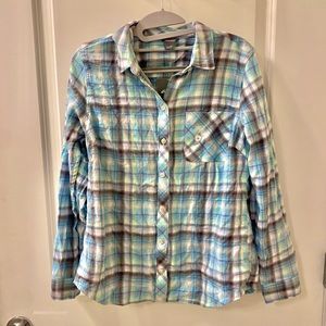 NWT Flannel Top by Eddie Bauer